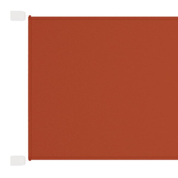 vidaXL Auvent vertical Terre cuite 180x600 cm Tissu oxford