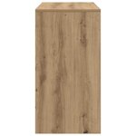 vidaXL Bureau chêne artisanal 90 x 40 x 76 cm Bois d'ingénierie