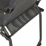 Bo-Camp Chaise de camping Copa Rio Classic Air Gris