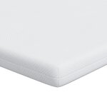 vidaXL Coussins de Matelas Blanc 90 x 190 cm
