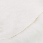 vidaXL Housse de chaise en peau de mouton islandaise Crème 70x110 cm