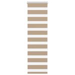 vidaXL Store zèbre marron sable largeur du tissu 35 9 cm polyester