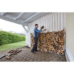 Wolfcraft Support d'empilement de bois de chauffage modulaire XXL