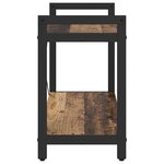vidaXL Bibliothèque Bois ancien 80 x 30 x 48.5 cm Bois d'ingénierie