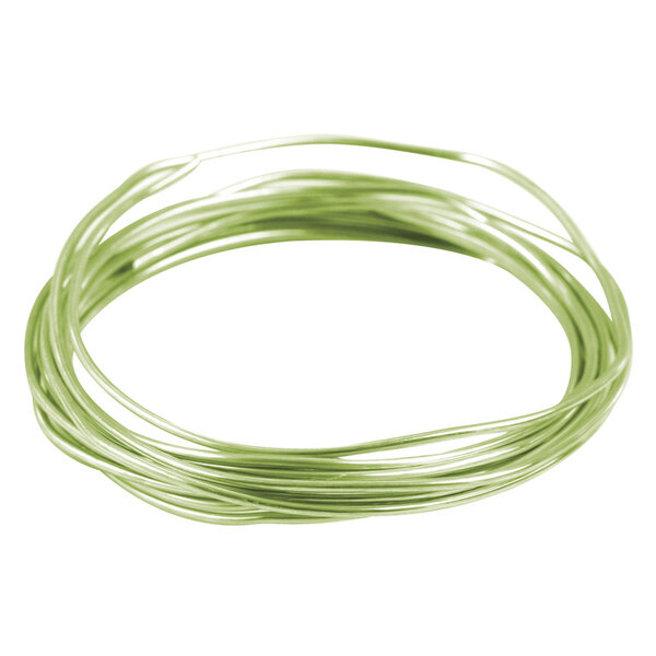 Fil aluminium  très malléable  2mm ø  vert clair  2m