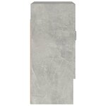 vidaXL Armoire murale Gris béton 60x31x70 cm Bois d'ingénierie