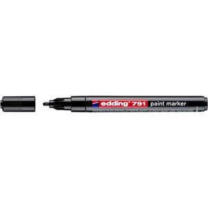 Marqueur Peinture 791 noir 1-2 mm EDDING