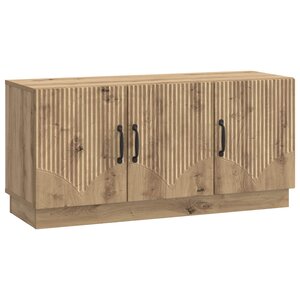 vidaXL Meuble TV 99 x 34 5 x 47 cm Chêne artisanal Bois d'ingénierie
