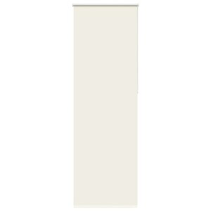 vidaXL Store enrouleur occultant blanc cassé 80x230cm largeur du tissu