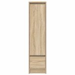 vidaXL Buffet haut chêne sonoma 29 5x34x119 5 cm bois d'ingénierie