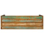 vidaXL Table console 110x35x75 cm bois massif de récupération
