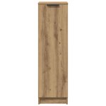 vidaXL Armoire à chaussures chêne artisanal bois d'ingénierie