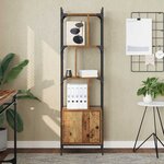 vidaXL Bibliothèque Bois Ancien 44 5 x 30 x 154 5 cm Bois d'ingénierie