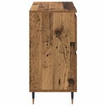 vidaXL Armoire de rangement 2 Pièces Bois ancien 60 x 35 x 70 cm