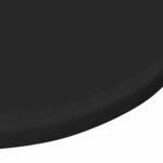 vidaXL Plateau de table Noir 40 x 40 x 1.5 cm Bois d'ingénierie