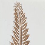 vidaXL Panneaux muraux sculptés à la main 3 Pièces MDF 40x60x1 5 cm