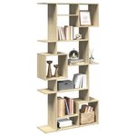 vidaXL Bibliothèque chêne sonoma 92x29x188 cm bois d'ingénierie