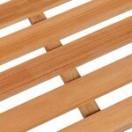 vidaXL Ensemble à manger de jardin 5Pièces Bois de teck massif