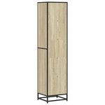 vidaXL Bibliothèque chêne sonoma 40x35x170 5 cm bois d'ingénierie