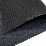 vidaXL Tapis Couloir Gris 80 x 250 cm tissu