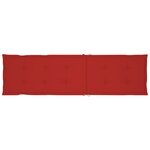 vidaXL Chaise longue d'extérieur repose-pied et coussin Acacia solide
