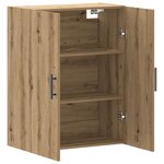 vidaXL Armoire murale chêne artisanal 69 5x34x90 cm
