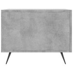 vidaXL Tables basses 2 Pièces gris béton 50x50x40 cm bois d'ingénierie