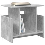 vidaXL Meuble TV 2 Pièces Gris béton 50 x 35 x 45 cm Bois d'ingénierie