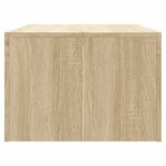 vidaXL Table basse chêne sonoma 102x50x36 cm bois d'ingénierie