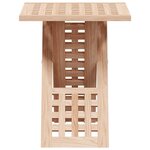 vidaXL Table basse Marron 33 x 33 x 40.5 cm Bois massif de noyer