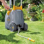 Hozelock Chariot enrouleur de tuyau avec tuyau de 40 m Fast Cart