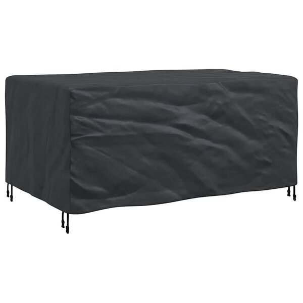 vidaXL Housse pour mobilier d'extérieur Noir 172 x 113 x 73 cm 420D