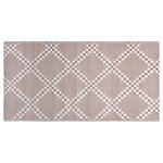 vidaXL Tapis d'extérieur ARAKIL marron 190x290 cm PP