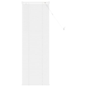 vidaXL Store Vénitien Réglable Blanc 150 x 50 cm PVC