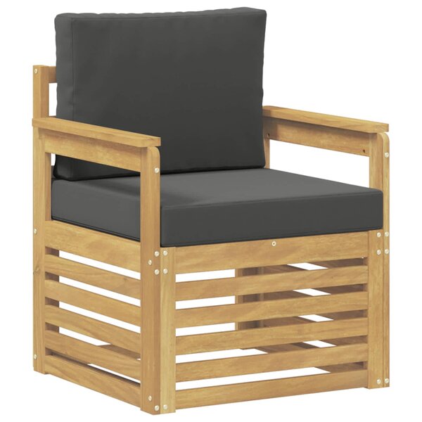 vidaXL 2 Pièce Ensemble de canapés d'extérieur Polyester