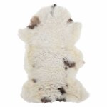 vidaXL Peau de mouton Couleur mélangée (60-70)x(90-100) cm