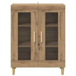 vidaXL Buffet Chêne artisanal 69 5 x 34 x 90 cm Bois d'ingénierie