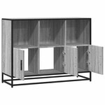 vidaXL Buffet sonoma gris 100x35x76 cm bois d'ingénierie