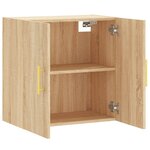 vidaXL Armoire murale chêne sonoma 60x31x60 cm bois d'ingénierie