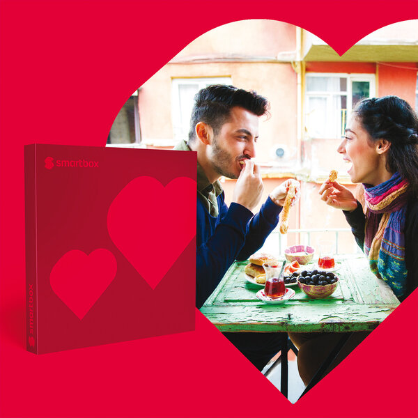 SMARTBOX - Coffret Cadeau Carte Cadeau Saint-Valentin - 200 € -  Multi-thèmes