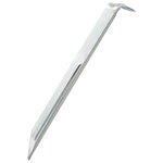 vidaXL Piquets de tente 24 Pièces 17 cm Ø20 mm acier galvanisé