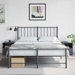 vidaXL Tables de chevet 2 Pièces anthracite 34 5x39x44 cm acier