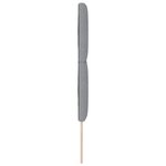 vidaXL Tête de lit LED Gris clair 160 cm tissu