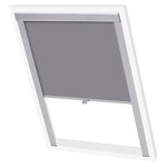 vidaXL Store occultant roulant Gris PK08