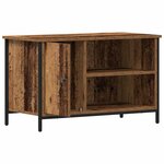 vidaXL Meuble TV Bois ancien 80 x 40 x 50 cm Bois d'ingénierie