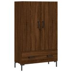 vidaXL Buffet haut chêne marron 69 5x31x115 cm bois d'ingénierie