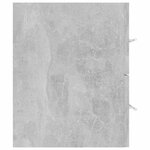vidaXL Ensemble de meubles de salle de bain 2 Pièces Gris béton Aggloméré