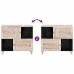 vidaXL Buffet Blanc 33 5 x 80 x 75 cm