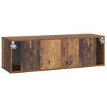 vidaXL Meuble TV mural Bois ancien 98 x 31 x 30 cm Bois d'ingénierie