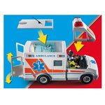 PLAYMOBIL 71232 - Ambulance avec sons et lumières